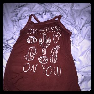 Sheer halter top tank top